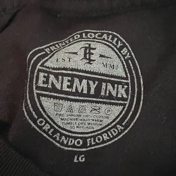 Enemy Ink Magic Throwback Mix Cassette Graphic T Shirt - Picture 4 of 4